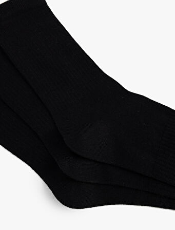 Pamuklu 3'lü Tenis Çorap Seti