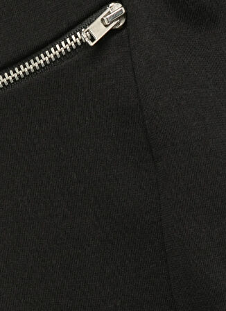 Koton Lastikli Bel İspanyol Paça Siyah Kız Çocuk Pantolon 6WKG40073AK