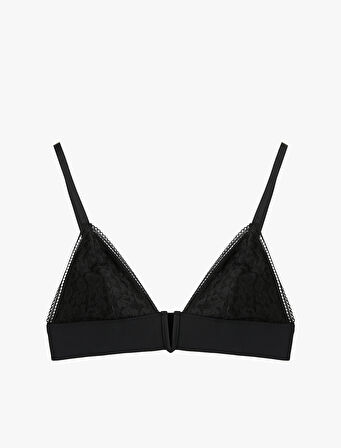 Balensiz Dolgusuz Dantelli Bralet Sütyen