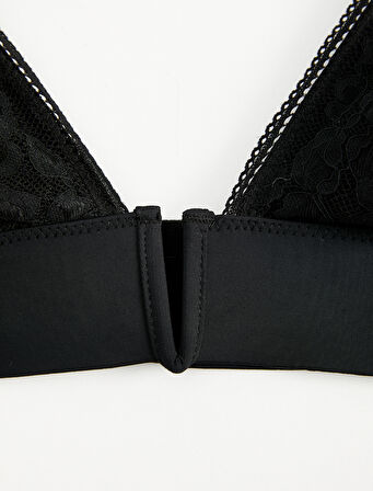 Balensiz Dolgusuz Dantelli Bralet Sütyen