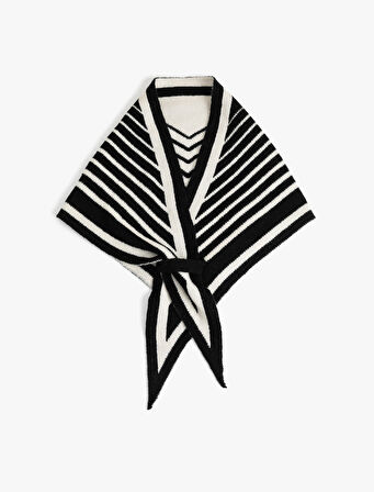 Çizgili Üçgen Atkı