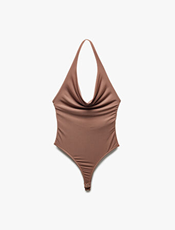 Degaje Yaka Kolsuz Slim Fit Bluz