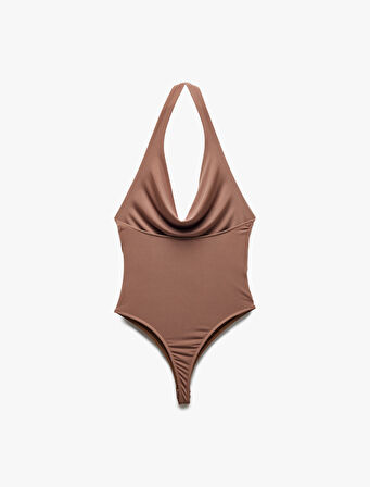 Degaje Yaka Kolsuz Slim Fit Bluz