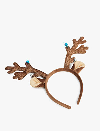 Geyik Boynuzu Detaylı Yılbaşı Tacı 