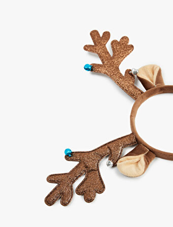 Geyik Boynuzu Detaylı Yılbaşı Tacı 