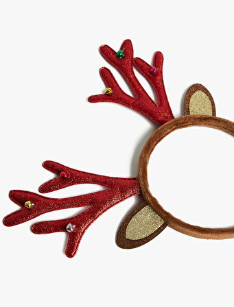 Geyik Boynuzu Detaylı Yılbaşı Tacı