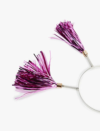 Püskül Detaylı Yılbaşı Tacı 