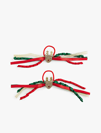 Geyik Detaylı 2'Li Toka Seti