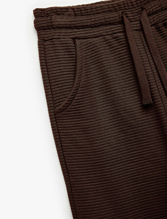 Pamuklu Cep Detaylı Basic Jogger Eşofman Altı