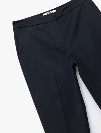 Standart Bel Cepli Cigarette Kumaş Pantolon