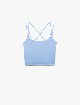 Çaprak Askılı Spor Crop Atlet
