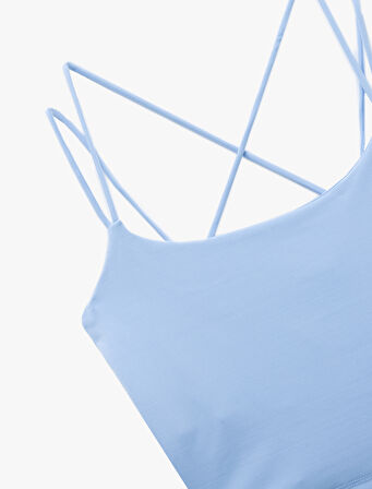 Çaprak Askılı Spor Crop Atlet