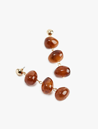 Sallantılı Boncuklu Küpe