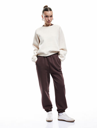 Üç İplik Şardonlu Cepli Jogger Eşofman Altı