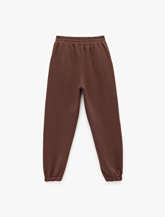 Üç İplik Şardonlu Cepli Jogger Eşofman Altı