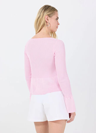 Koton Pembe Kadın Hırka 5SAK90138HT