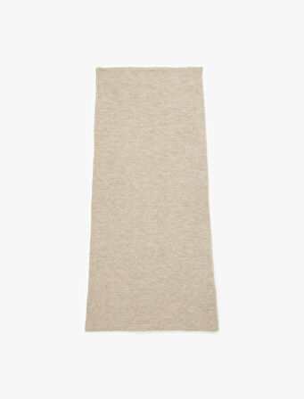 Beli Lastikli Uzun Kalem Etek