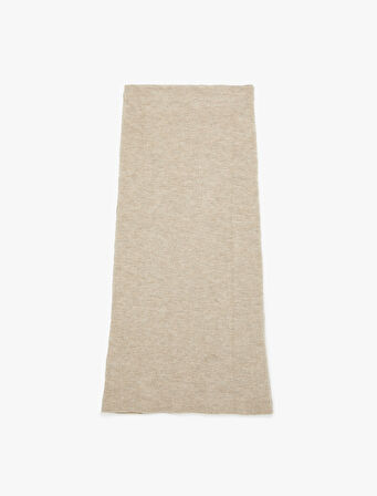 Beli Lastikli Uzun Kalem Etek