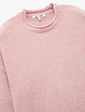 Uzun Kollu Bisiklet Yaka Basic Triko Kazak