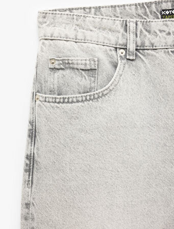 Normal Bel Pamuklu Tapered Fit Jean Pantolon - Joe Jean