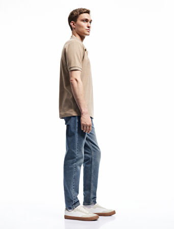 Normal Bel Pamuklu Tapered Fit Jean Pantolon - Joe Jean