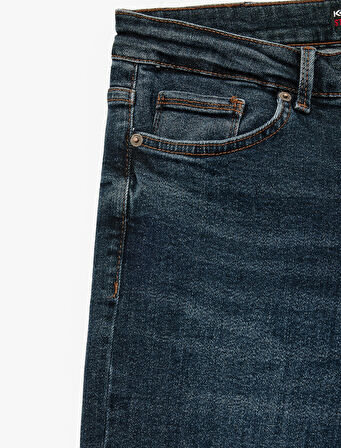Normal Bel Straight Fit Jean Pantolon - Mark Jean