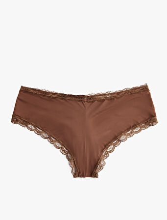 Arkası Dantelli Brazillian Külot