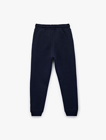 Beli Bağcıklı Cep Detaylı Şardonlu Jogger Eşofman Altı