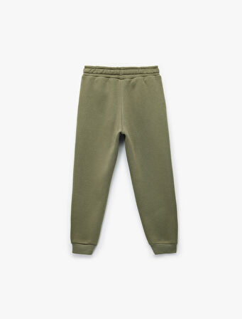 Beli Bağcıklı Cep Detaylı Jogger Eşofman Altı 