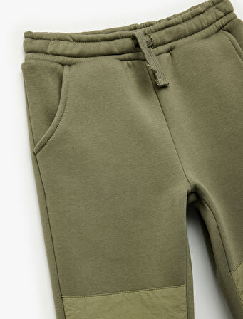 Beli Bağcıklı Cep Detaylı Jogger Eşofman Altı 