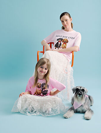 Beli Lastikli Astarlı Tüllü Midi Etek