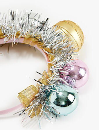 Yılbaşı Süsü Aplike Detaylı Yılbaşı Tacı