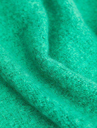 Yumuşak Dokulu Püsküllü Uzun Atkı