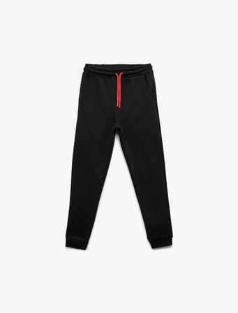 Şardonlu Cepli Basic Jogger Eşofman Altı