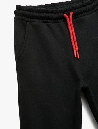 Şardonlu Cepli Basic Jogger Eşofman Altı