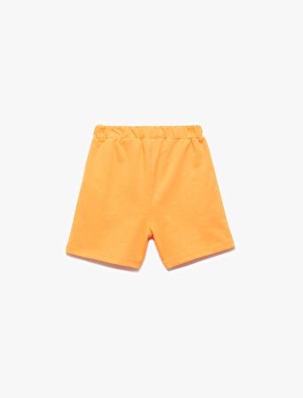 Pamuklu Mini Basic Şort