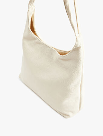 Askılı Suni Deri Hobo Çanta