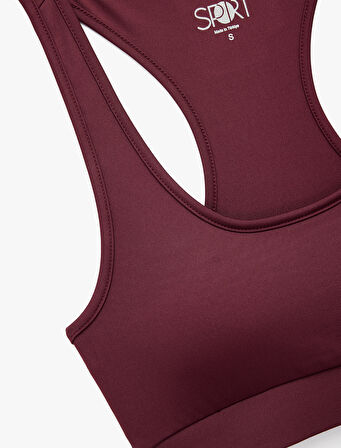 U Yaka Askılı Sporcu Sütyeni