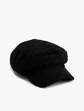Peluş Kasket Şapka