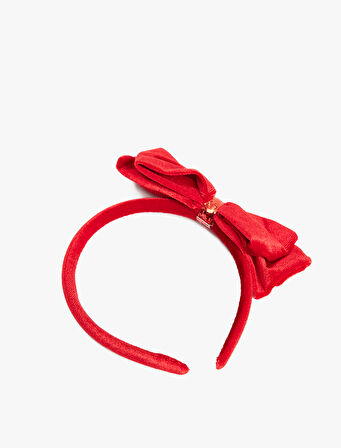 Fiyonklu Kadife Taç