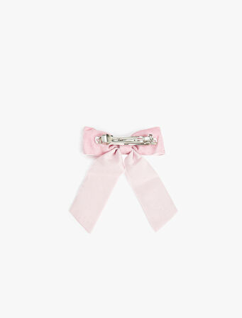 Sim Detaylı Fiyonklu Saç Tokası