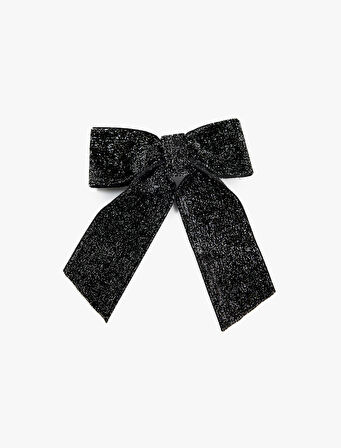 Sim Detaylı Fiyonklu Saç Tokası