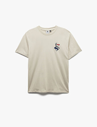 Kısa Kollu Pamuklu Regular Fit Bisiklet Yaka Arkası Baskılı Lisanslı Superman Tişört