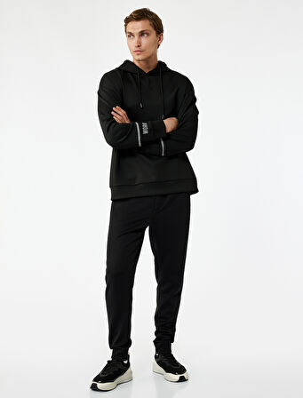 Scuba Kumaş Fermuarlı Cep Detaylı Jogger Spor Eşofman Altı