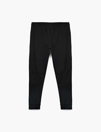 Beli Bağcıklı Cepli Dikiş Detaylı Jogger Spor Eşofman Altı