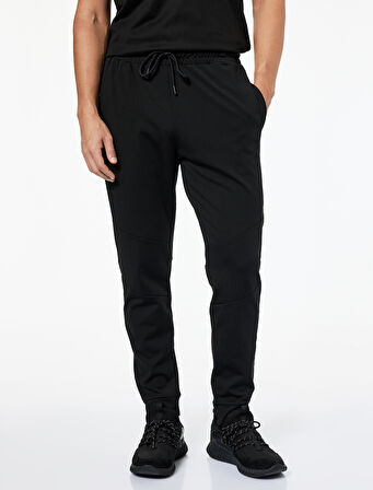 Paçası Lastikli Beli Bağcıklı Cepli Jogger Spor Eşofman Altı