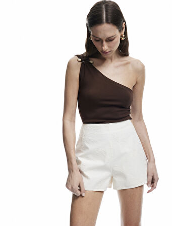 Koton X Melis Ağazat - Pamuklu Cep Detaylı Mini Şort