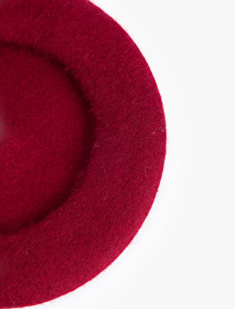 Koyun Yünü Karışımlı Ressam Şapka