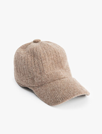 Koyun Yünü Triko Kep Şapka