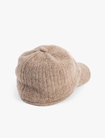 Koyun Yünü Triko Kep Şapka